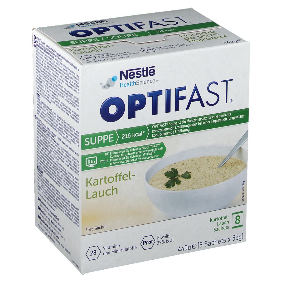 OPTIFAST® home Suppen Kartoffel-Lauch