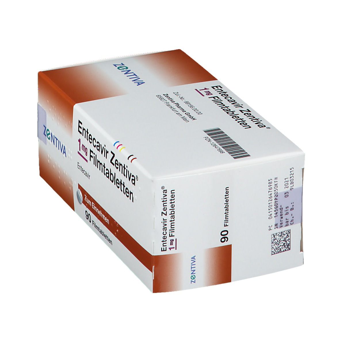 Entecavir Zentiva® 1 mg