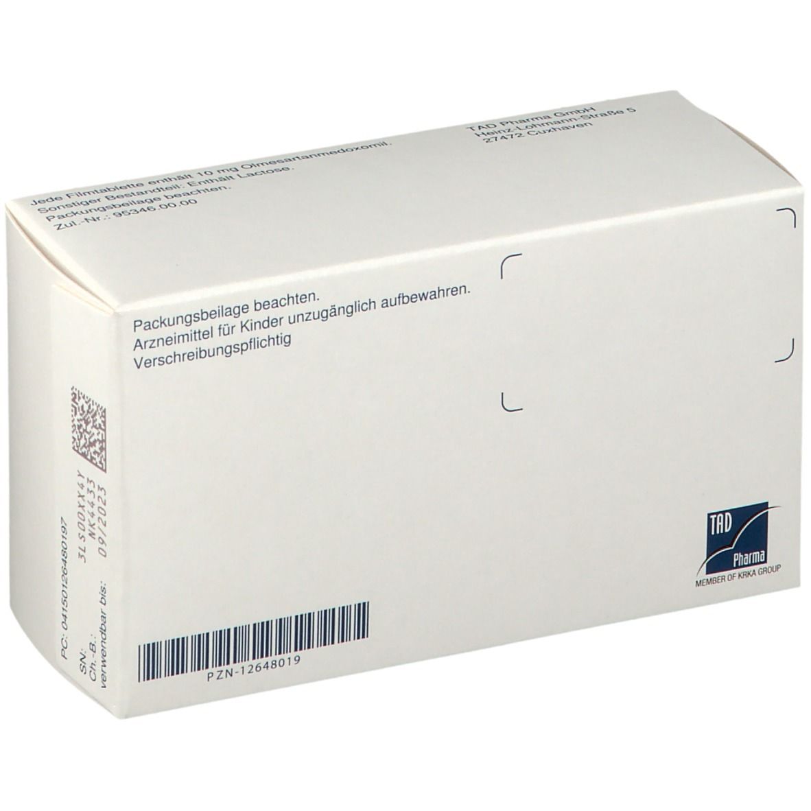 Olmecor® 10 mg