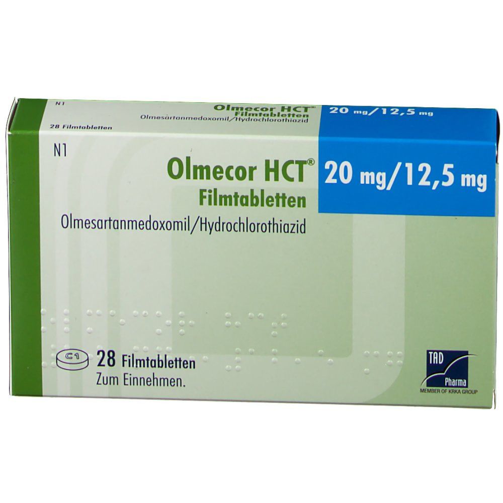 Olmecor HCT® 20 mg/12,5 mg