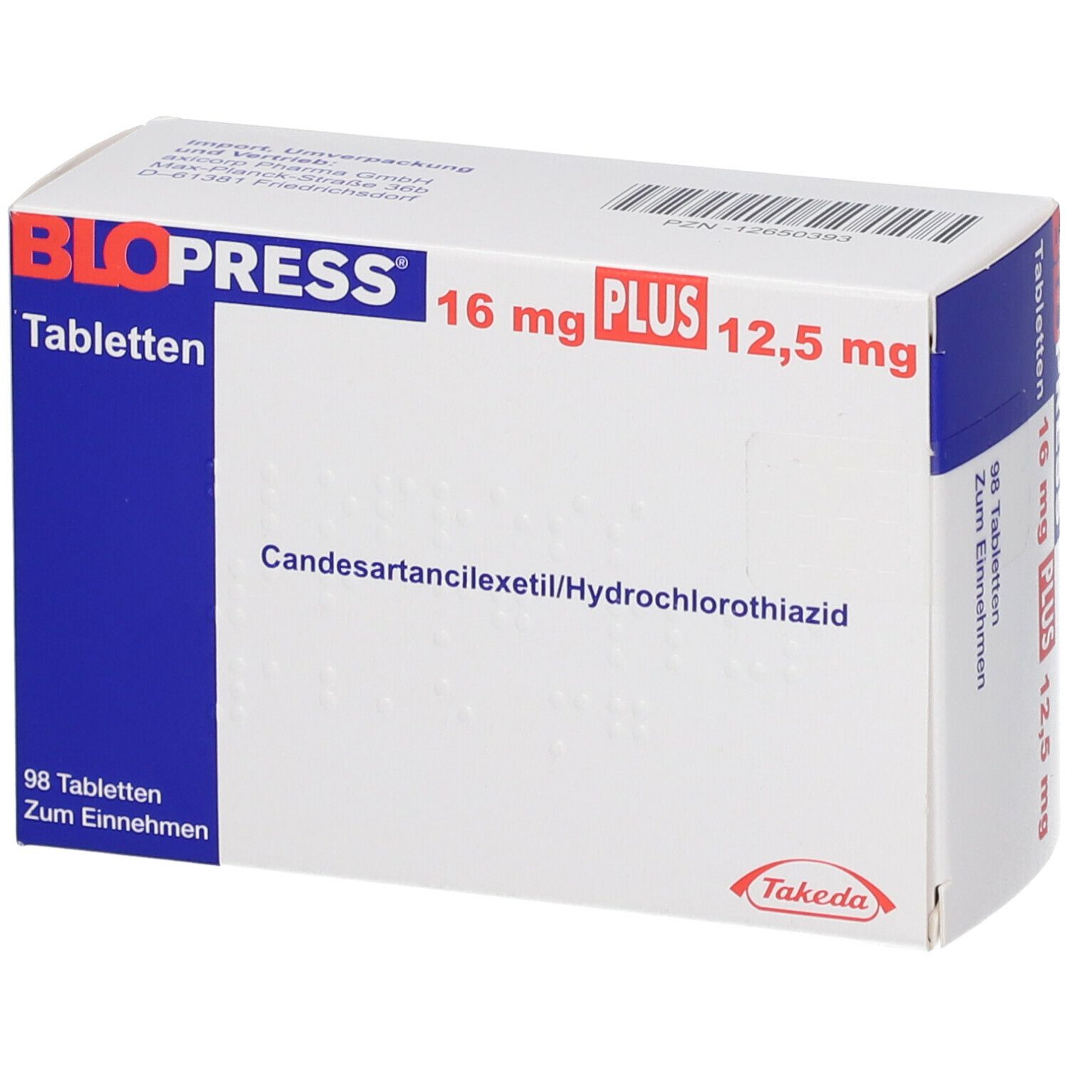 Blopress 16 mg Plus 12,5 mg