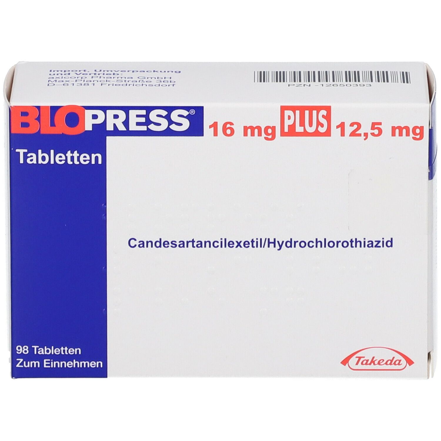 Blopress 16 mg Plus 12,5 mg