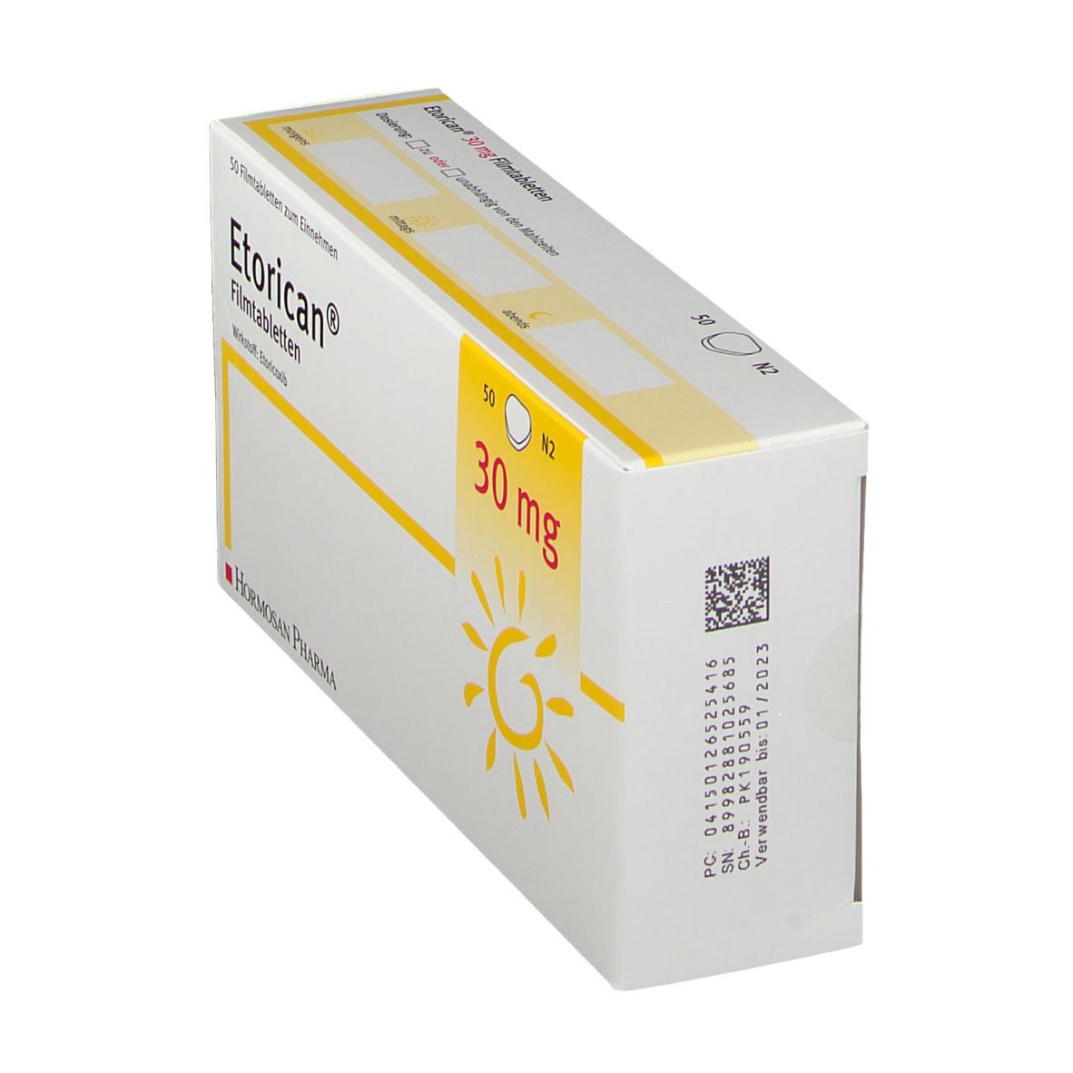 Etorican 30 mg Filmtabletten 50 St