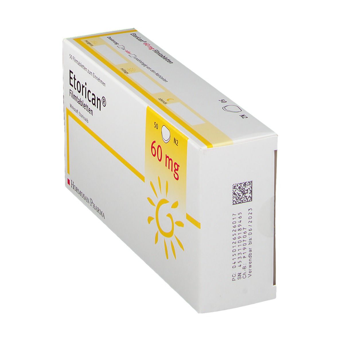 Etorican 60 mg Filmtabletten 50 St