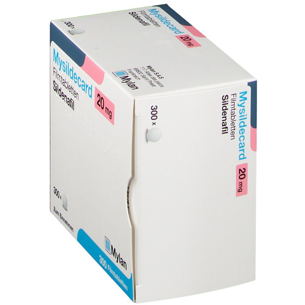 Mysildecard 20 mg