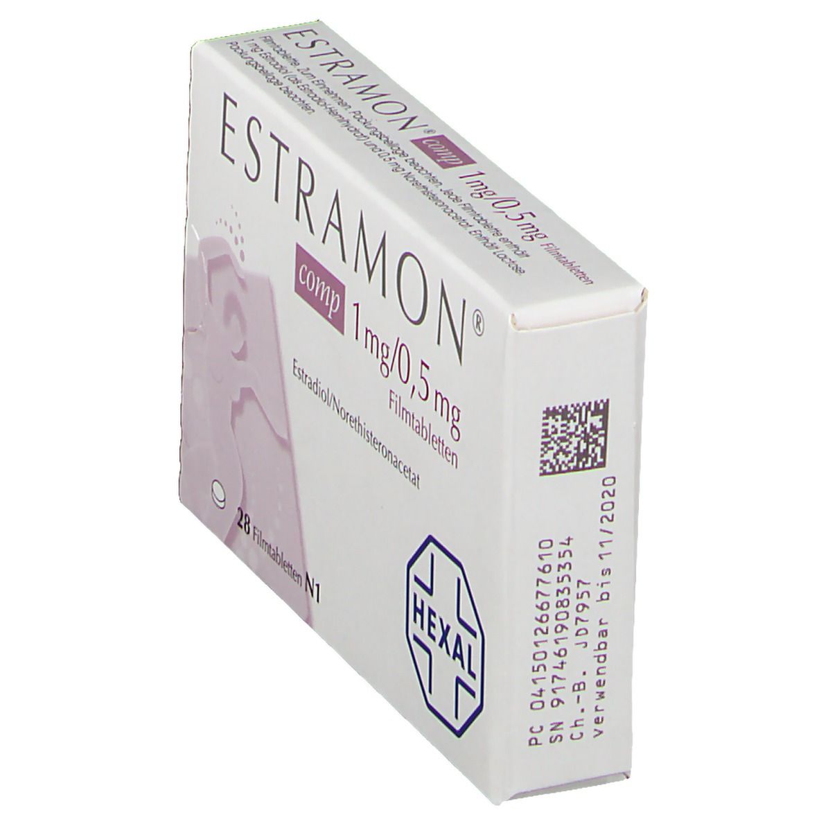 Estramon comp 1 mg/0,5 mg Filmtabletten 28 St