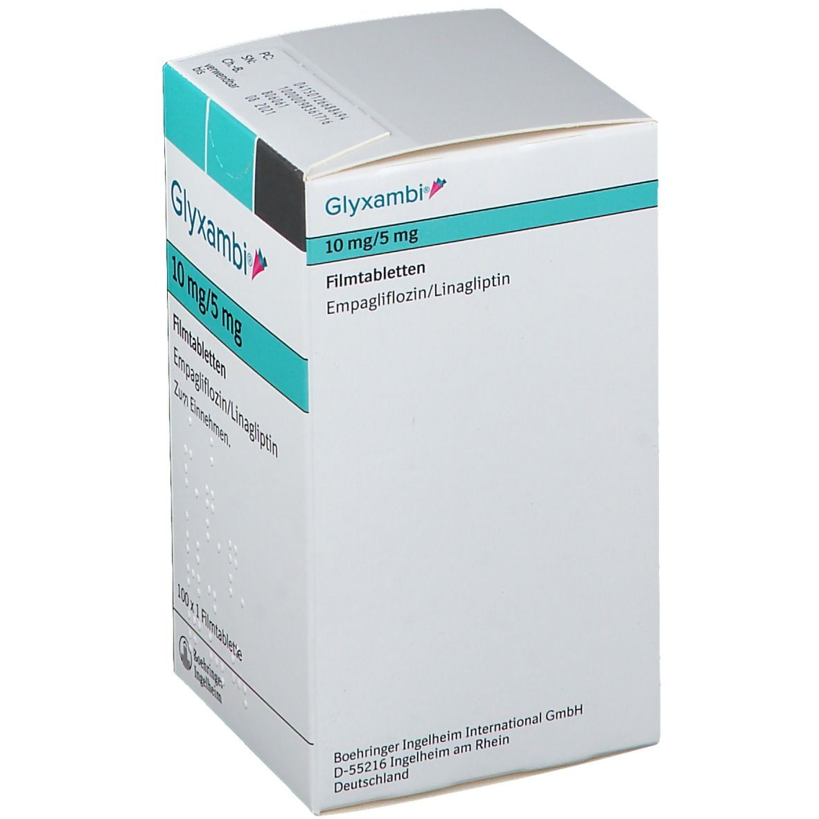 Glyxambi 10 mg/5 mg Filmtabletten 100 St