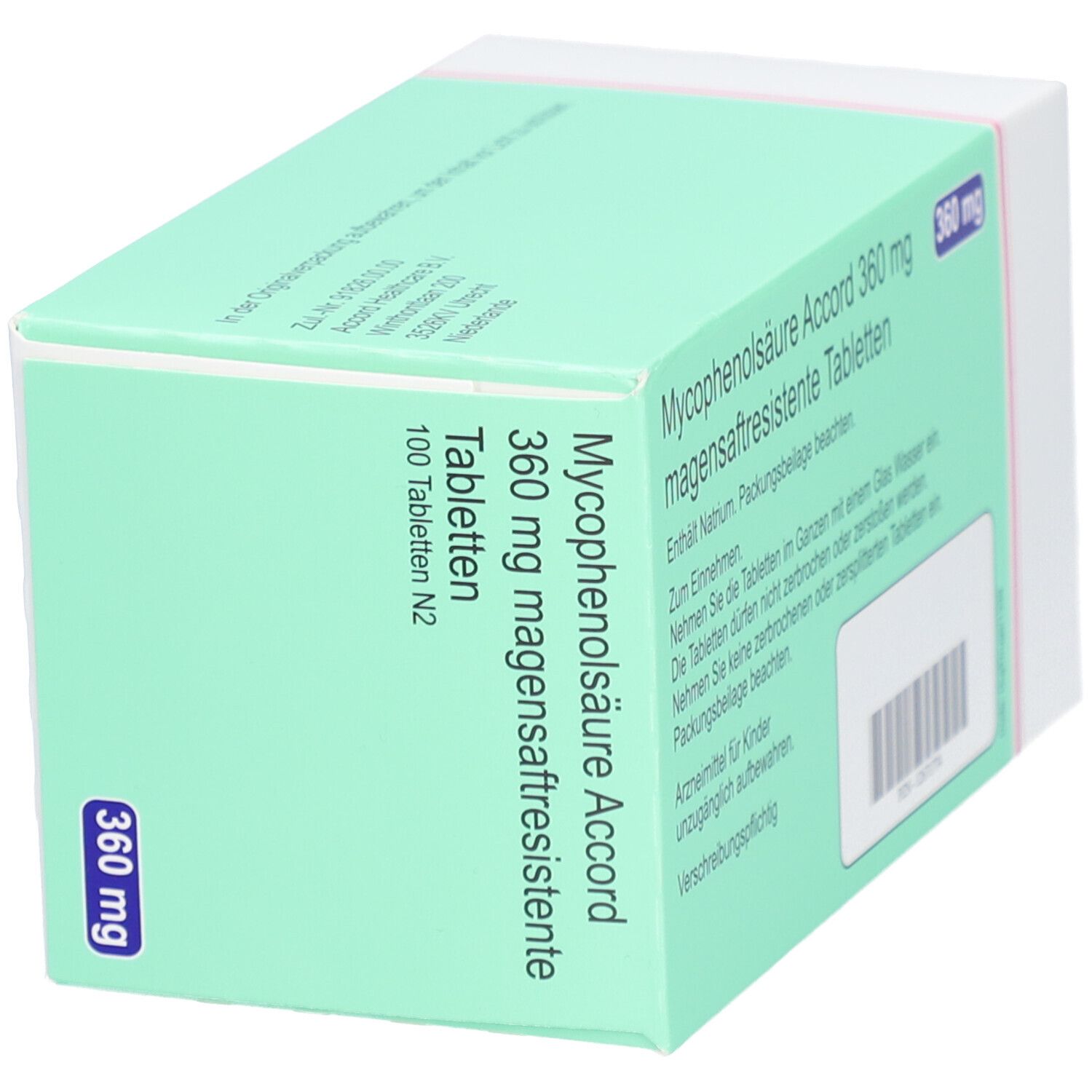 Mycophenolsaeure Acc 360Mg