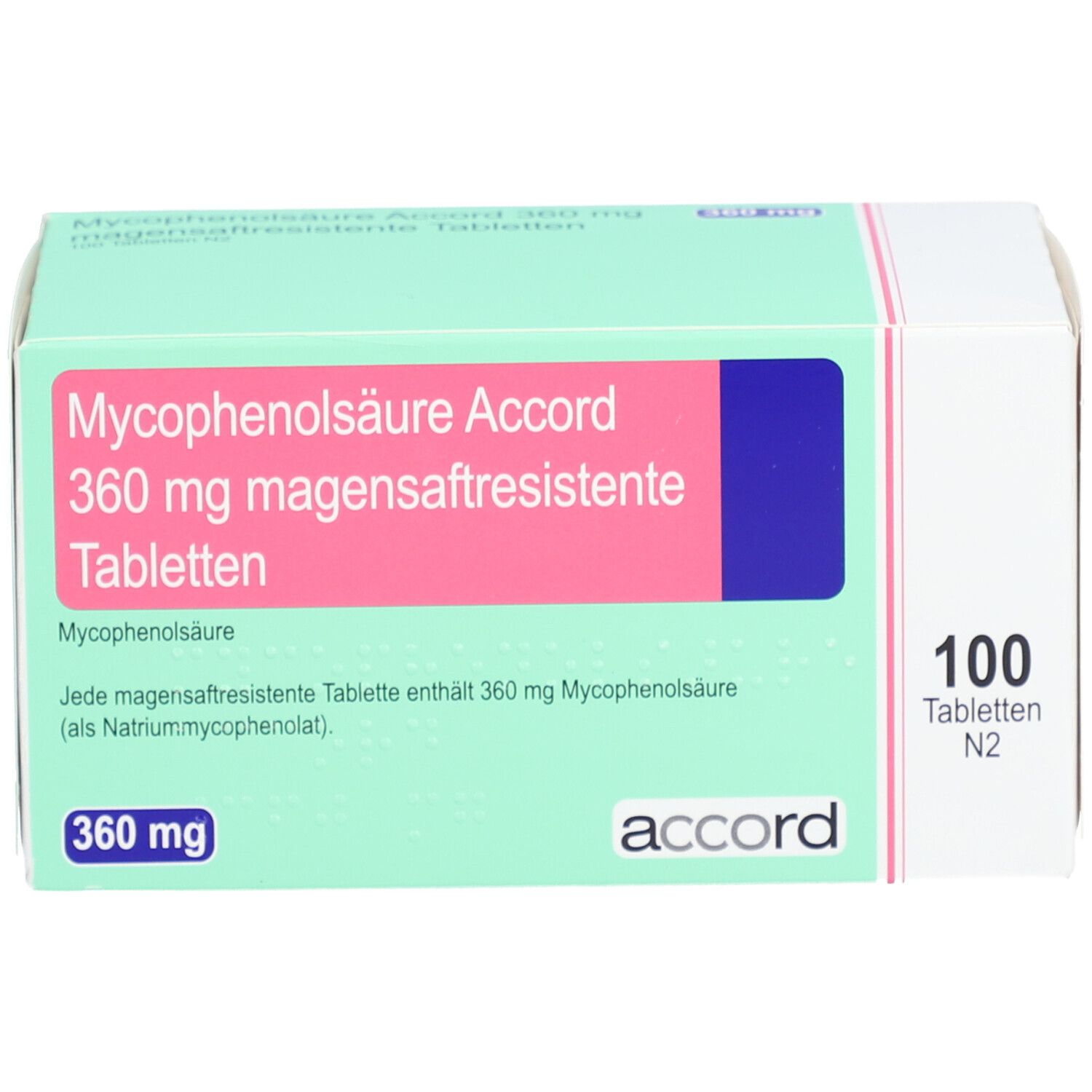 Mycophenolsaeure Acc 360Mg