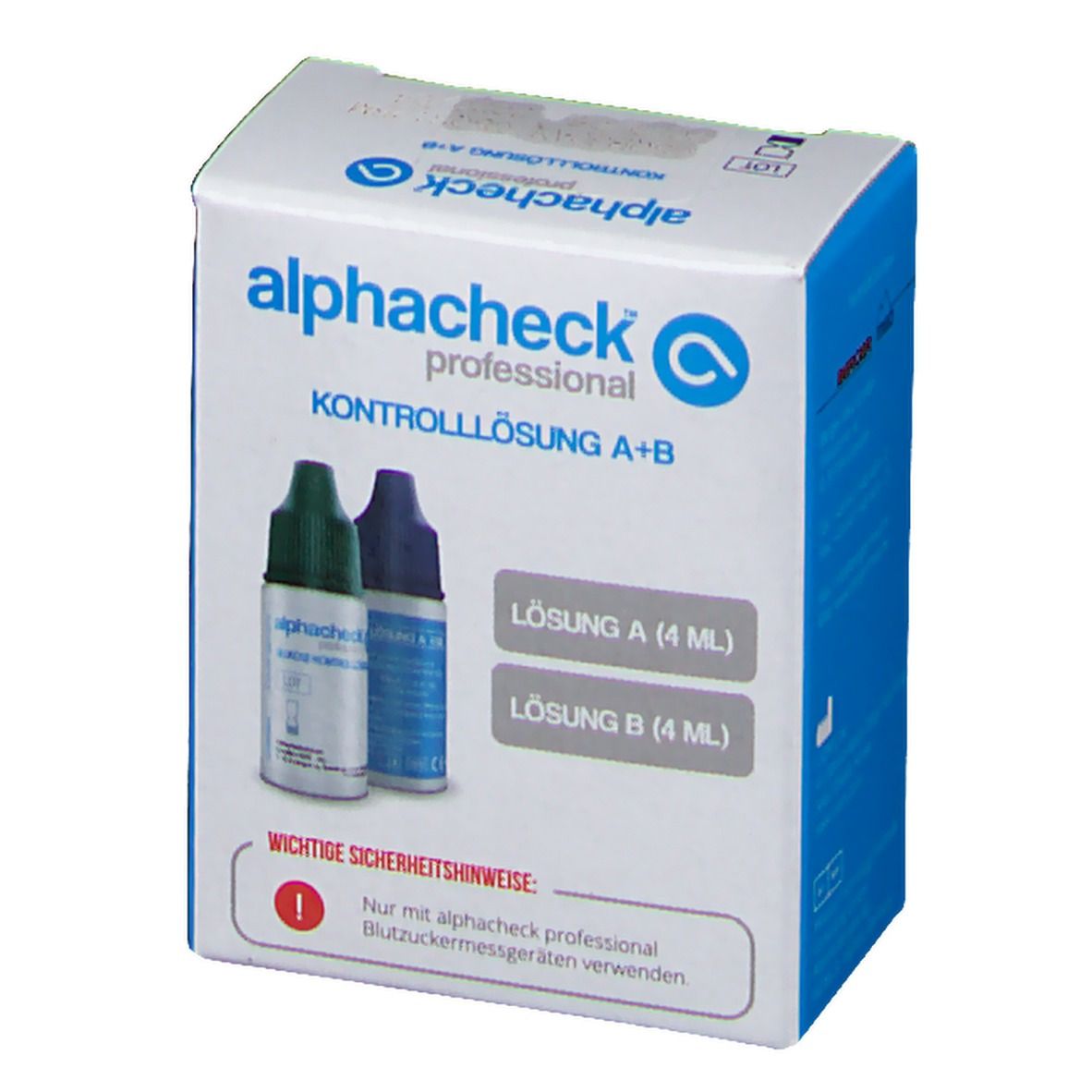 alphacheck professional Kontrolllösung A + B