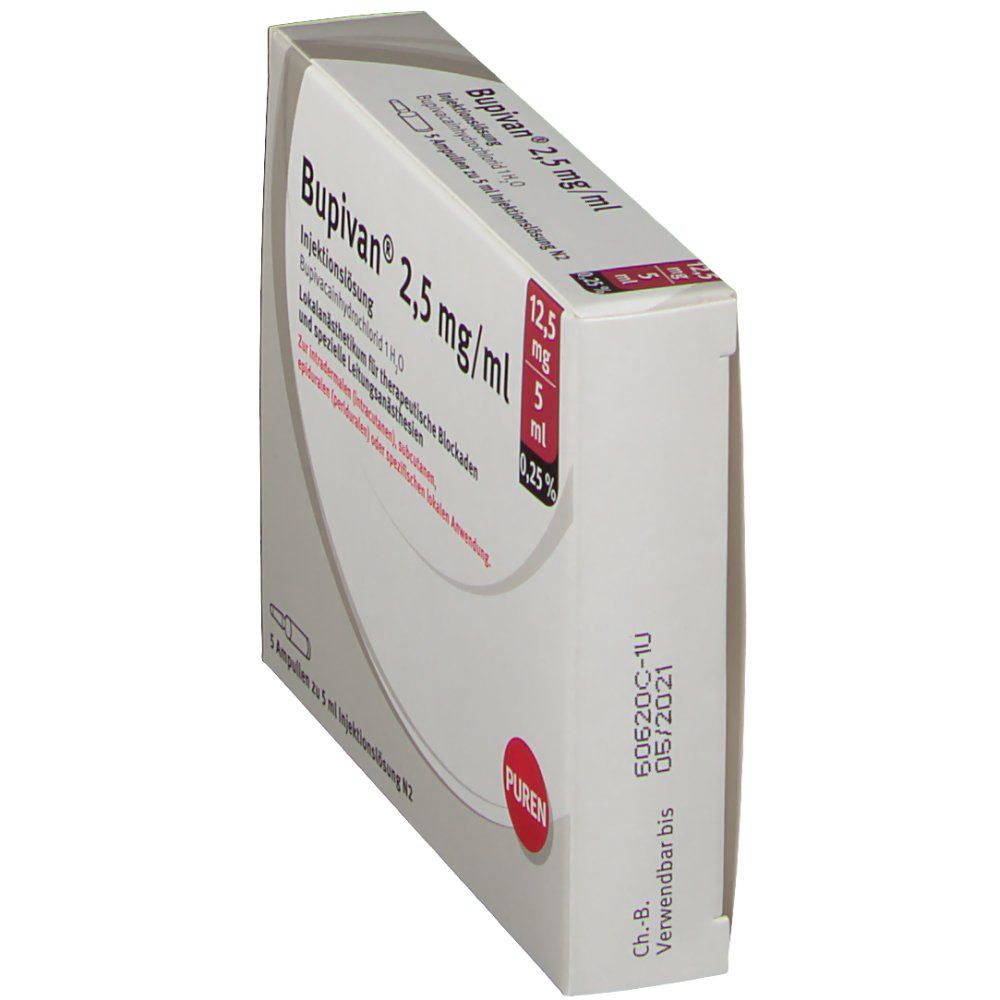Bupivan® 2,5 mg/ml