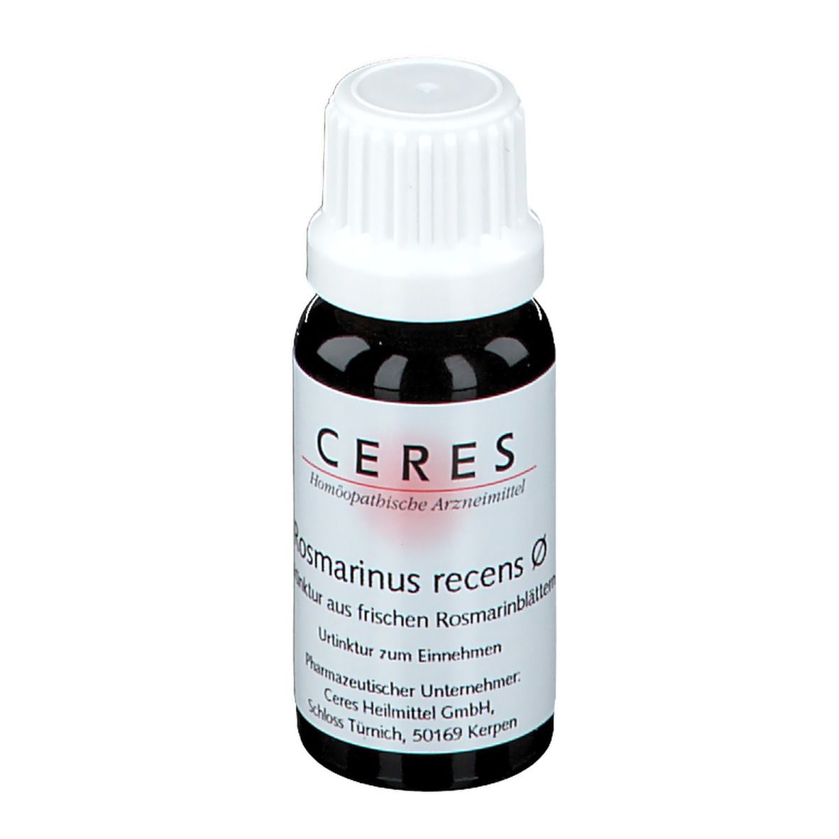 Ceres Rosmarinus recens Urtinktur 20 ml Tropfen zum Einnehmen