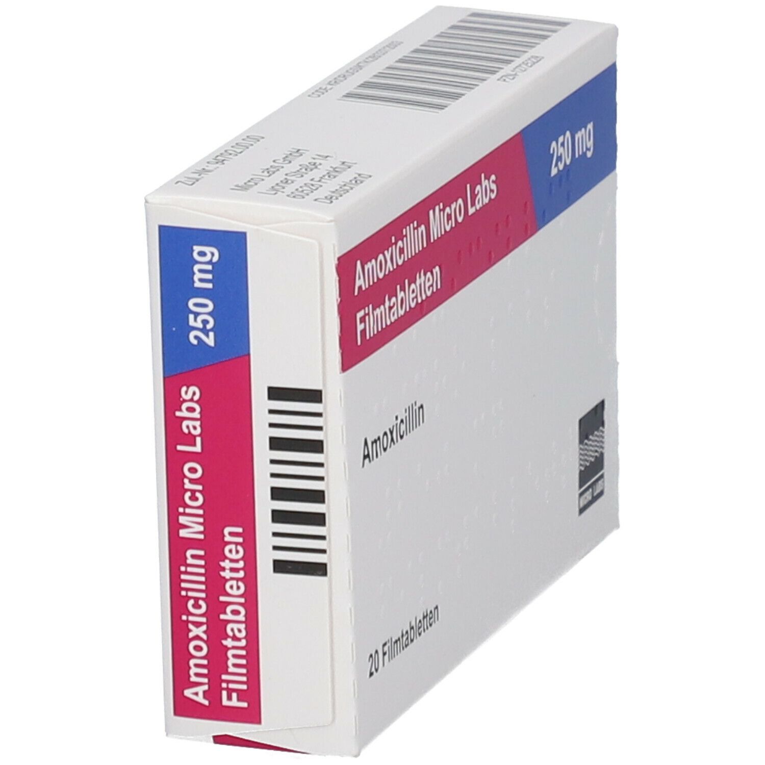 Amoxicillin Micro Labs 250 mg Filmtabletten 10 St