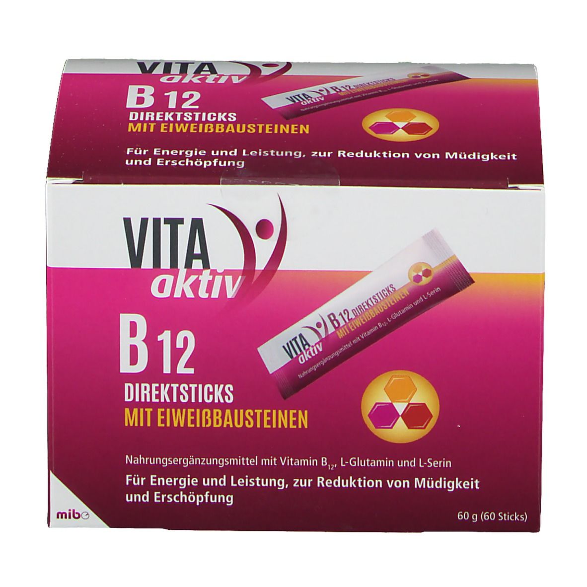 VITA aktiv B12 DIREKTSTICKS mit Eiweißbausteinen