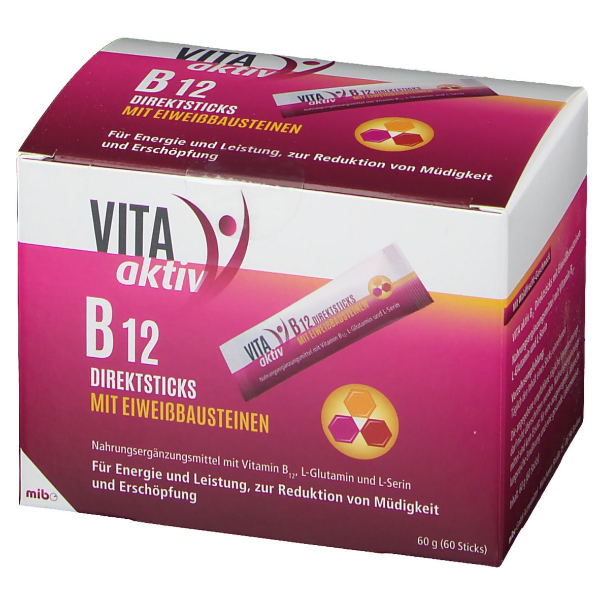 VITA aktiv B12 DIREKTSTICKS mit Eiweißbausteinen