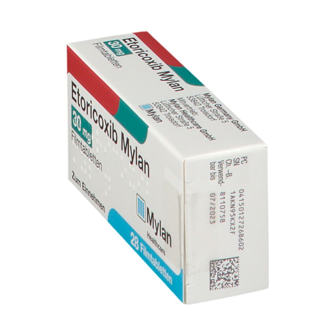 Etoricoxib Mylan 30 mg Filmtabletten 28 St