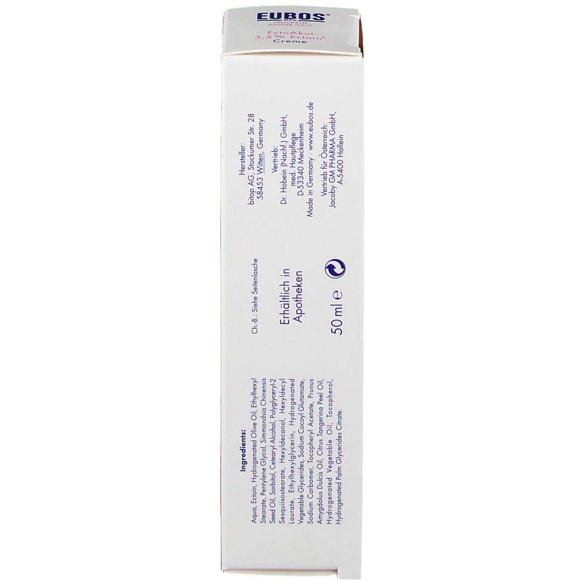 EUBOS® Kinder EctoAkut 3,5 % Ectoin Creme