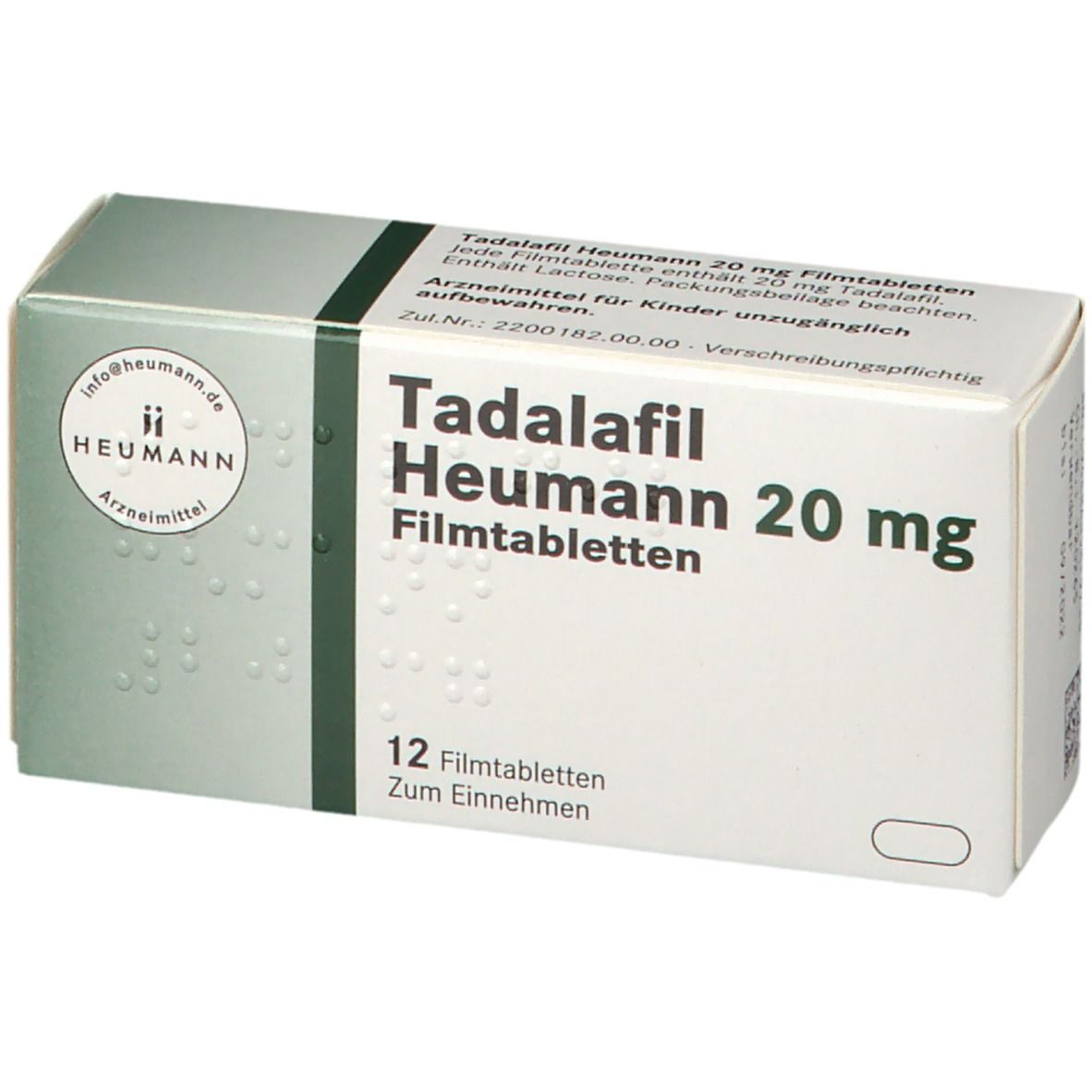 Tadalafil 20 mg heumann