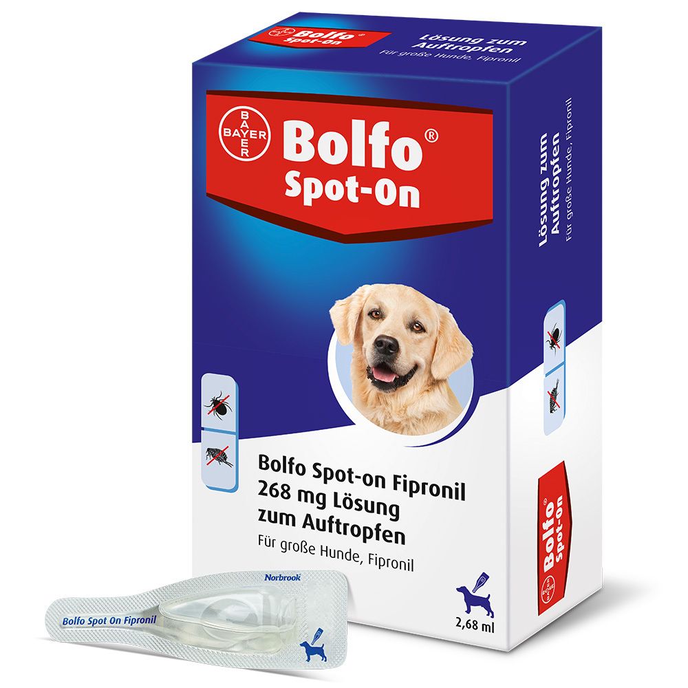 Bolfo® Spot-on für große Hunde bis 40 kg