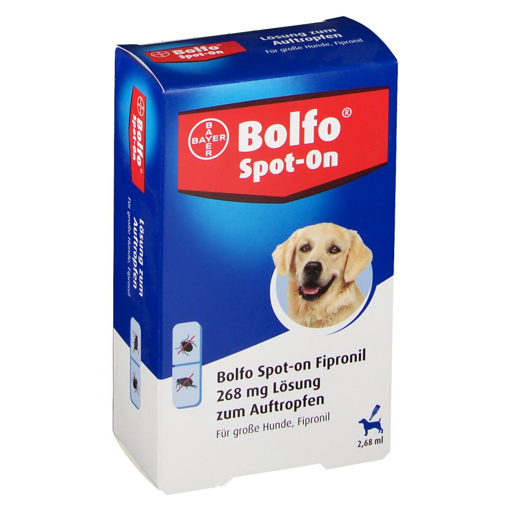 Bolfo® Spot-on für große Hunde bis 40 kg