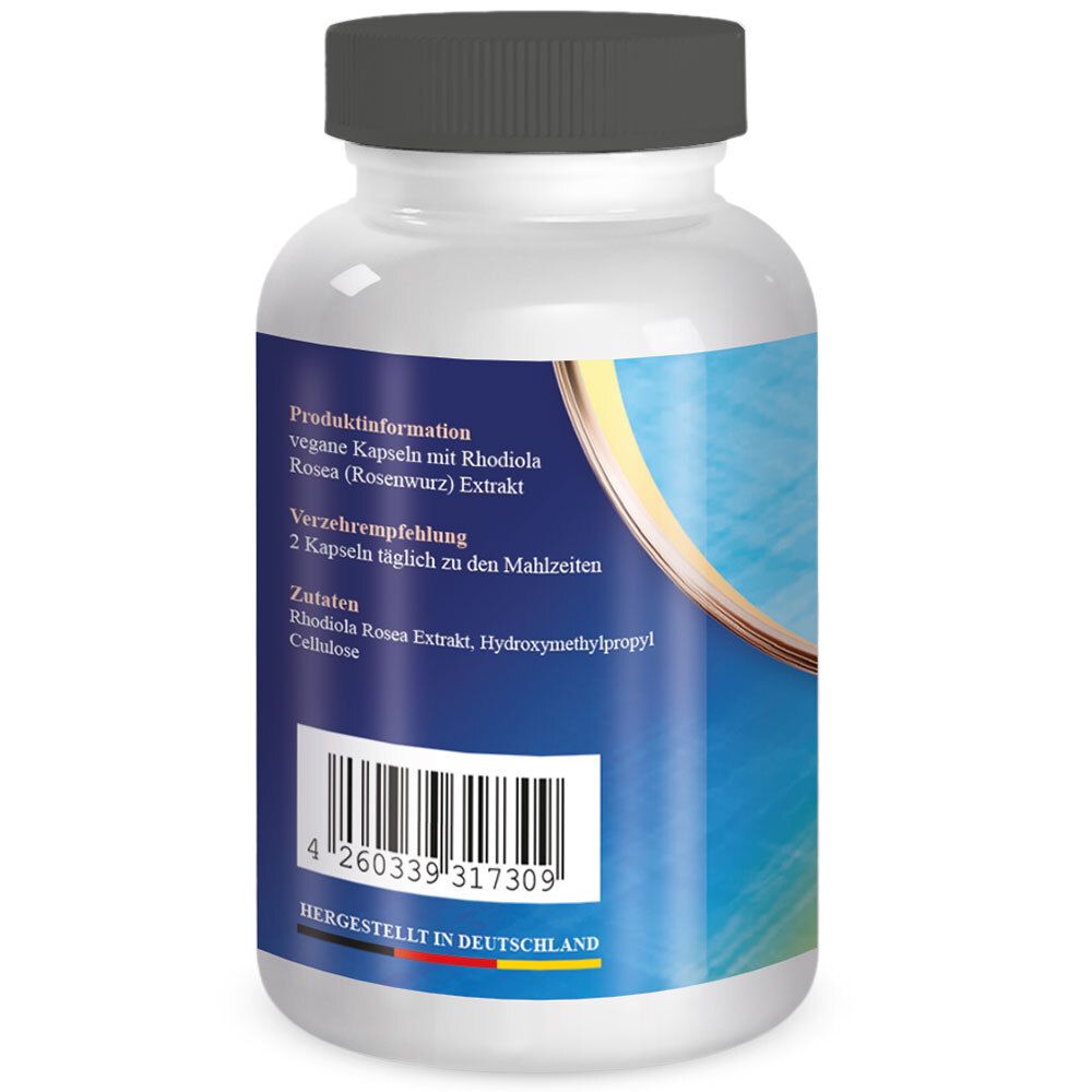 Rhodiola Rosea Extrakt 400 mg Kapseln 90 St