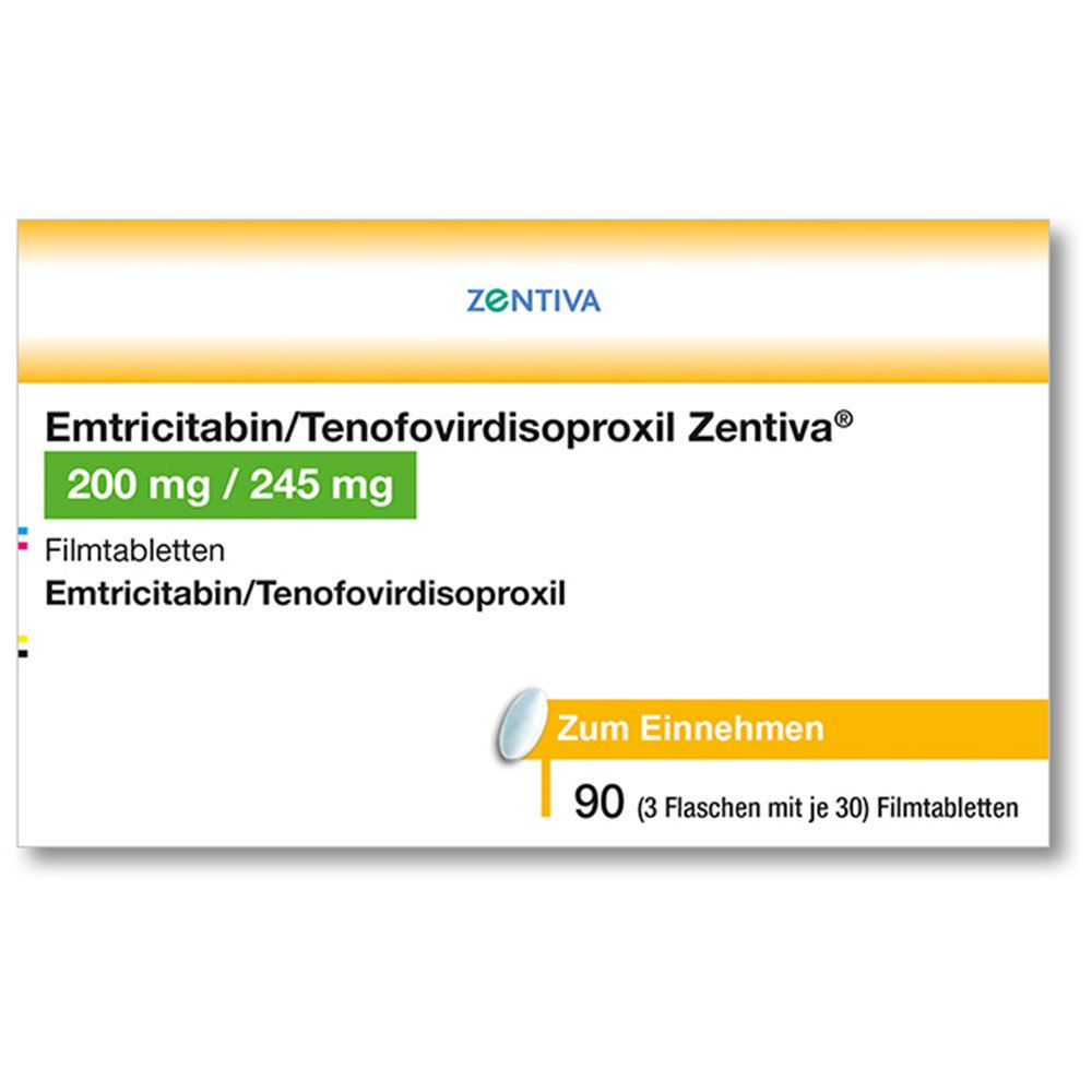 Emtricitabin/Tenofovirdisoproxil Zentiva® 200 mg/245 mg