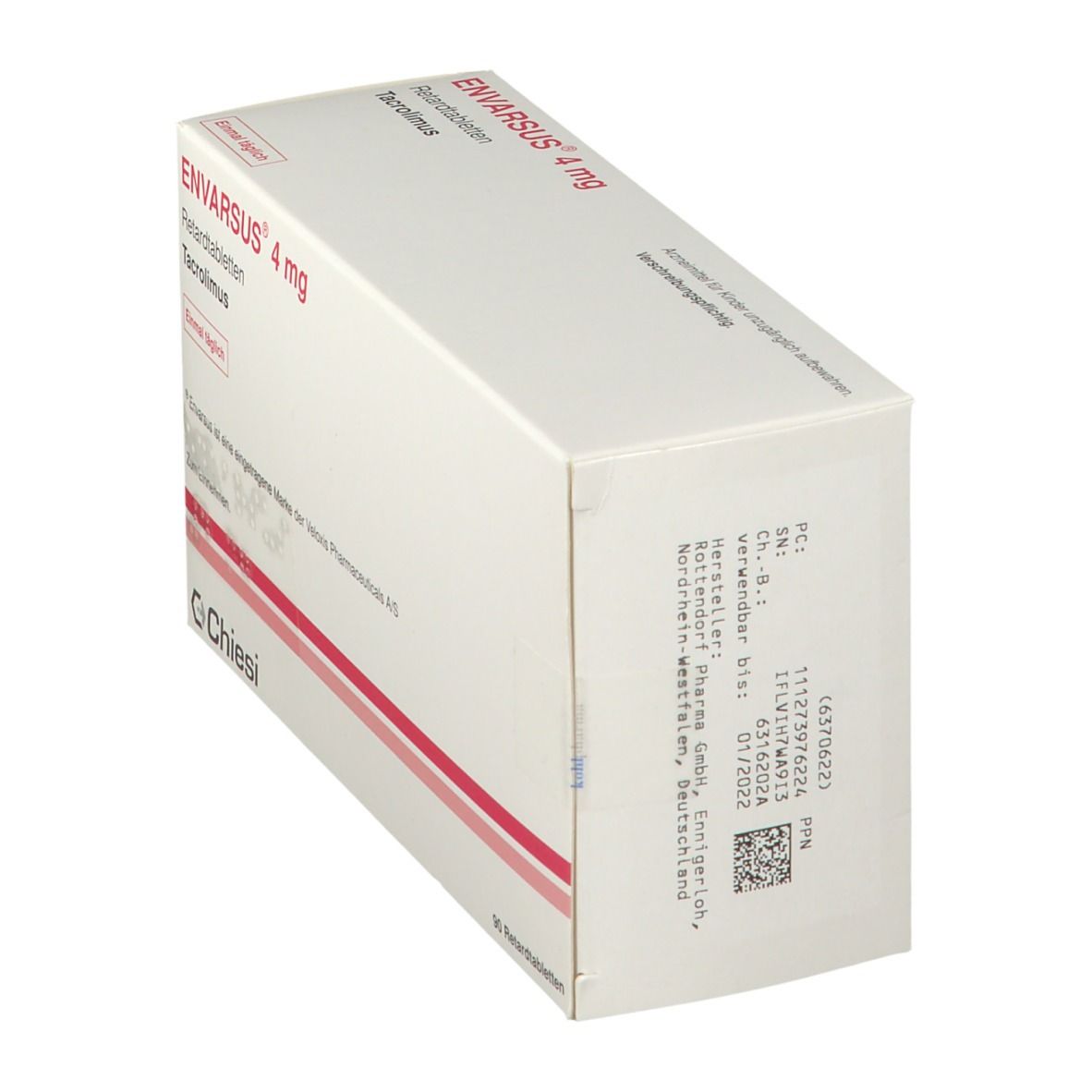 Envarsus 4 mg Retardtabletten 90 St Retard-Tabletten