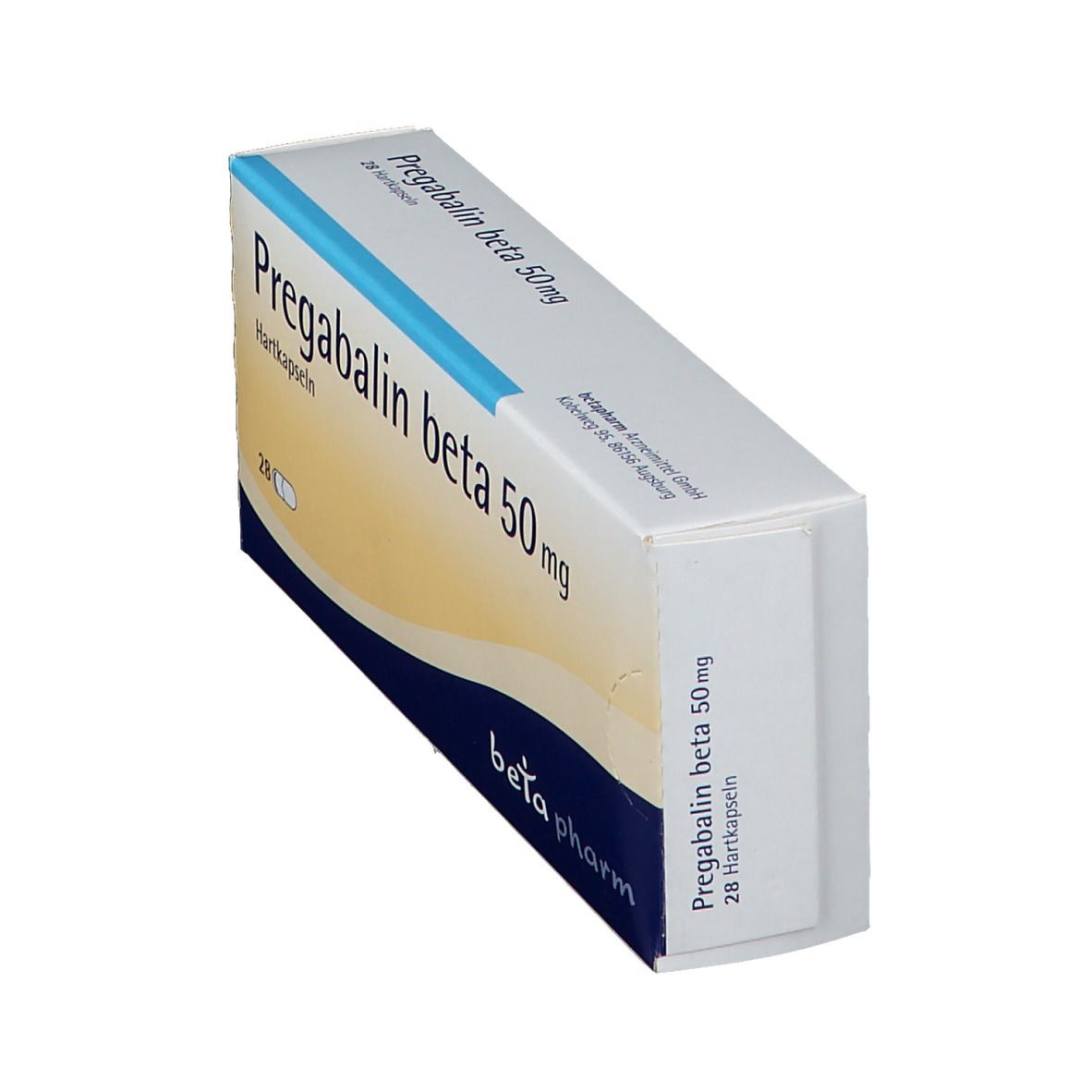 Pregabalin beta 50 mg Hartkapseln 28 St