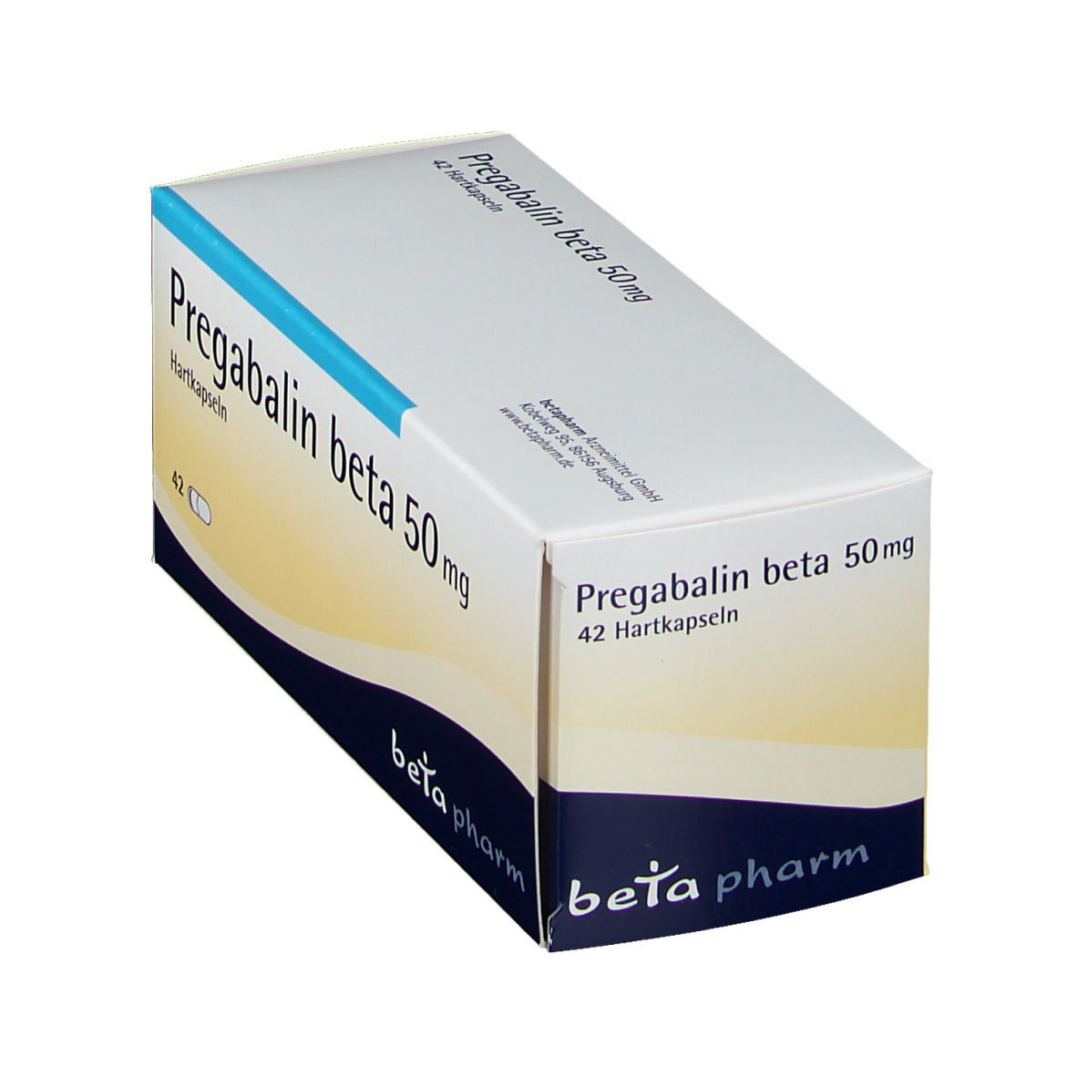 Pregabalin beta 50 mg Hartkapseln 42 St