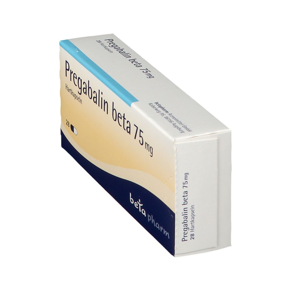 Pregabalin beta 75 mg Hartkapseln 28 St