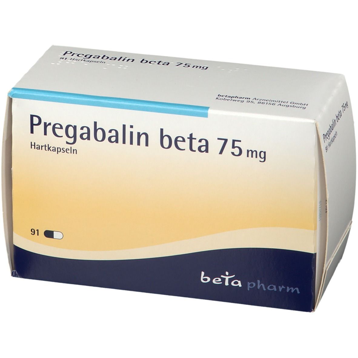 Pregabalin beta 75 mg