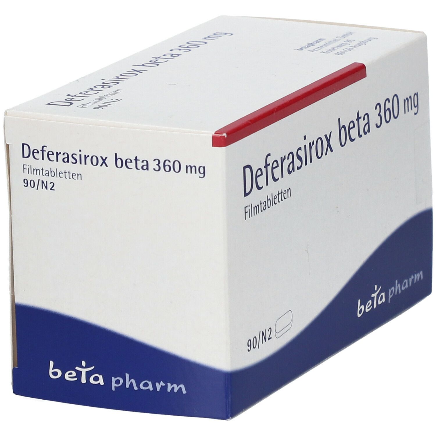 Deferasirox Hexal 360 mg Filmtabletten 90 St