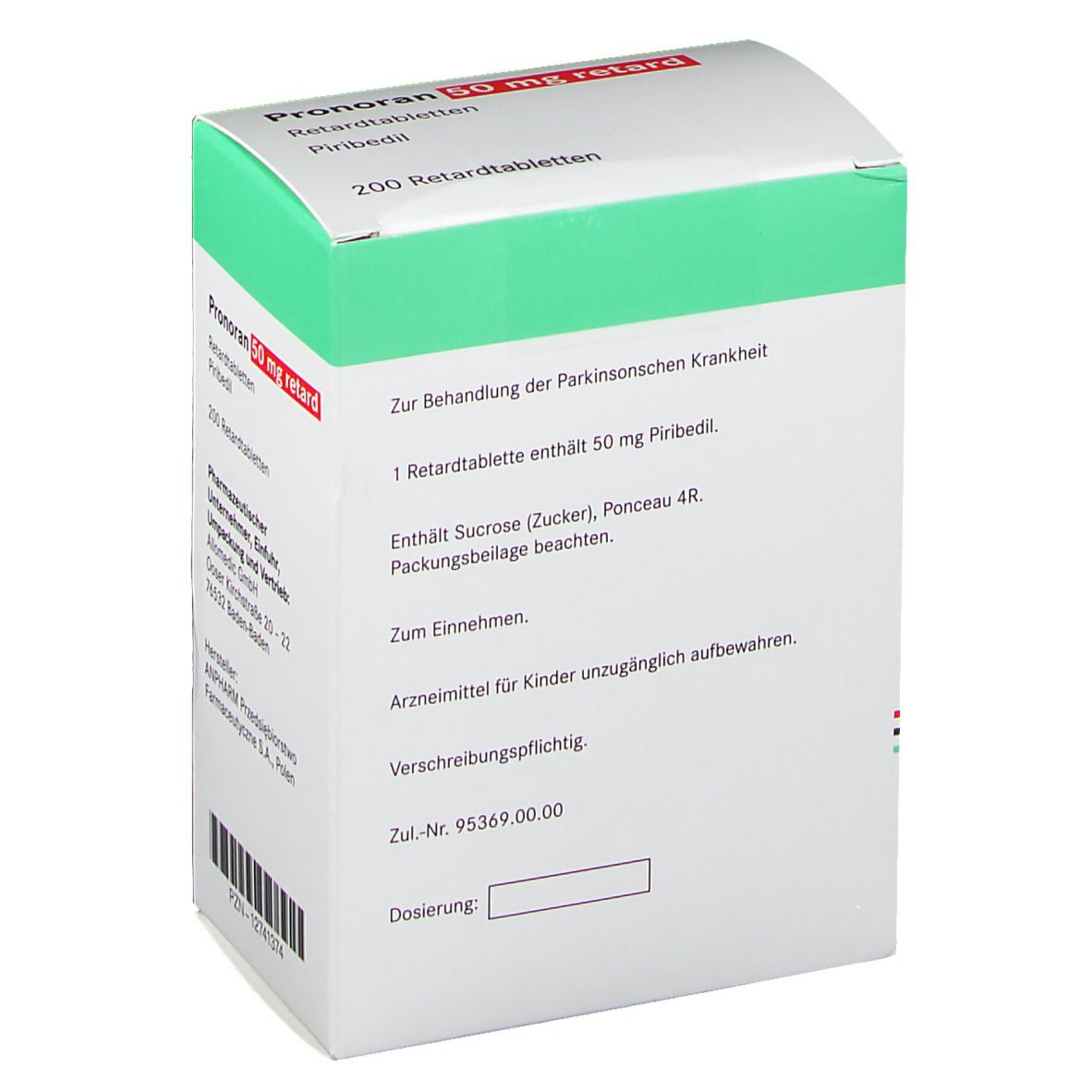 Pronoran 50 mg Retard