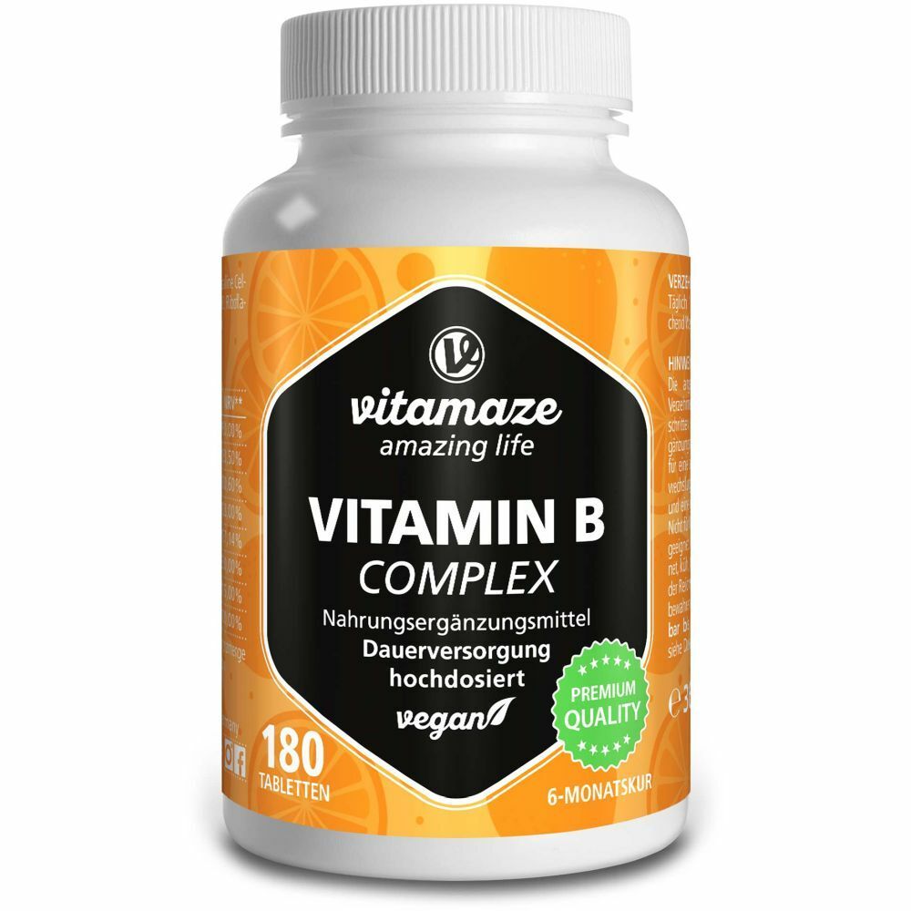 Vitamine B-Complex végétalien à forte dose