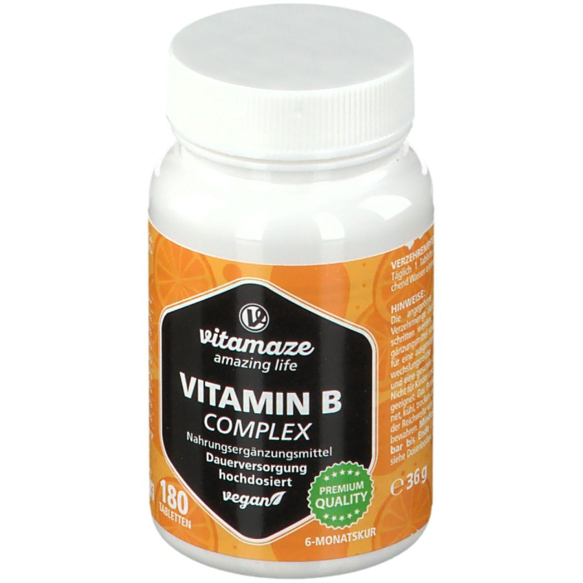 Vitamaze VITAMIN B-Complex hochdosiert vegan