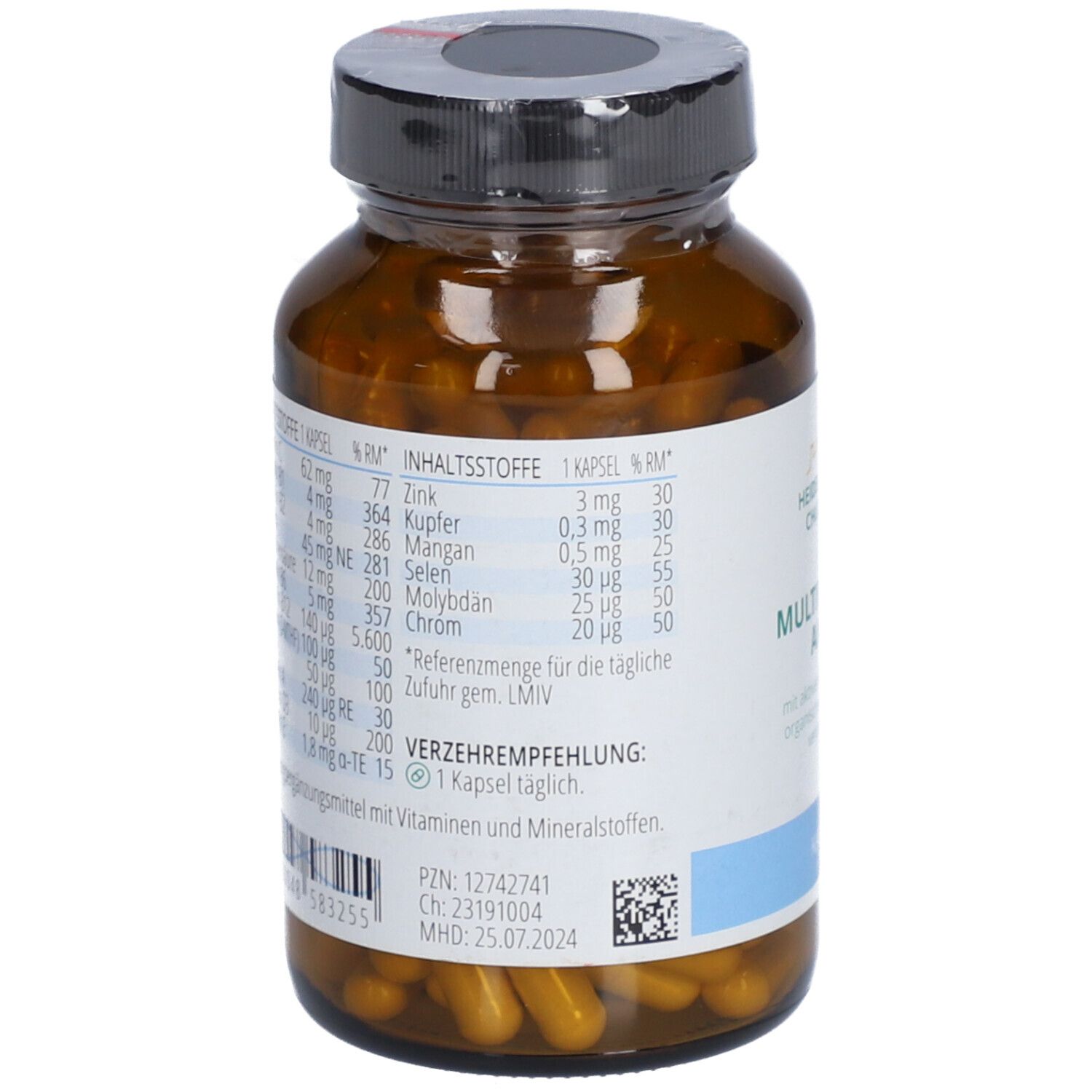 Multivitamin Aktiv Kapseln 120 St