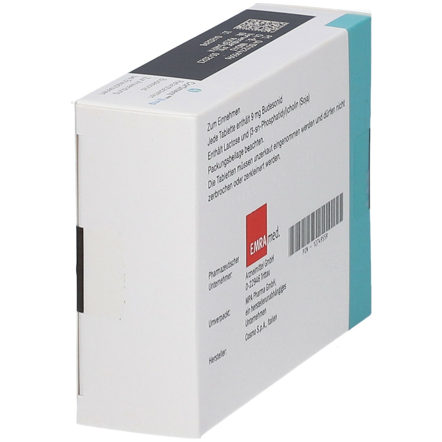 Cortiment Mmx 9 mg Retard