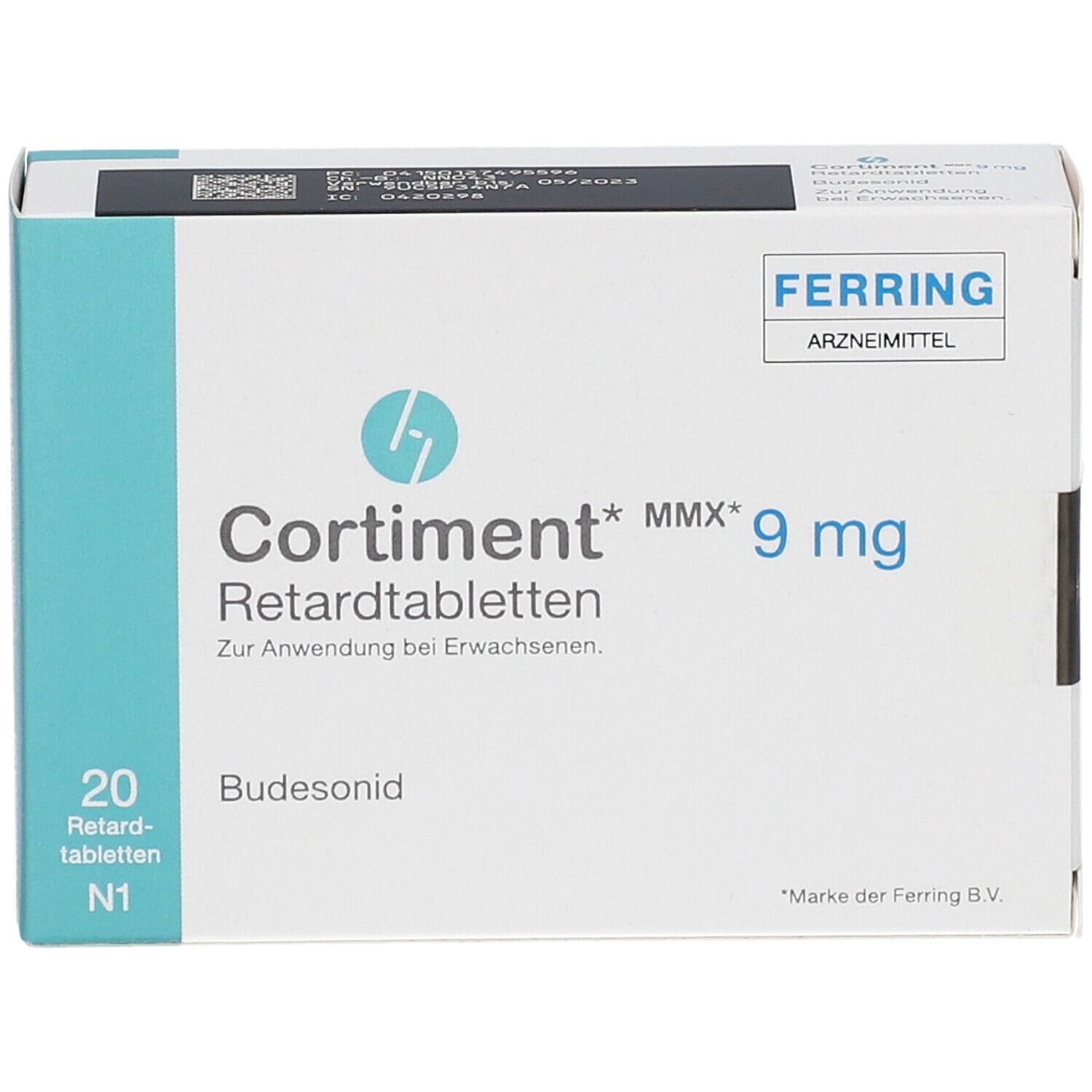 Cortiment Mmx 9 mg Retard