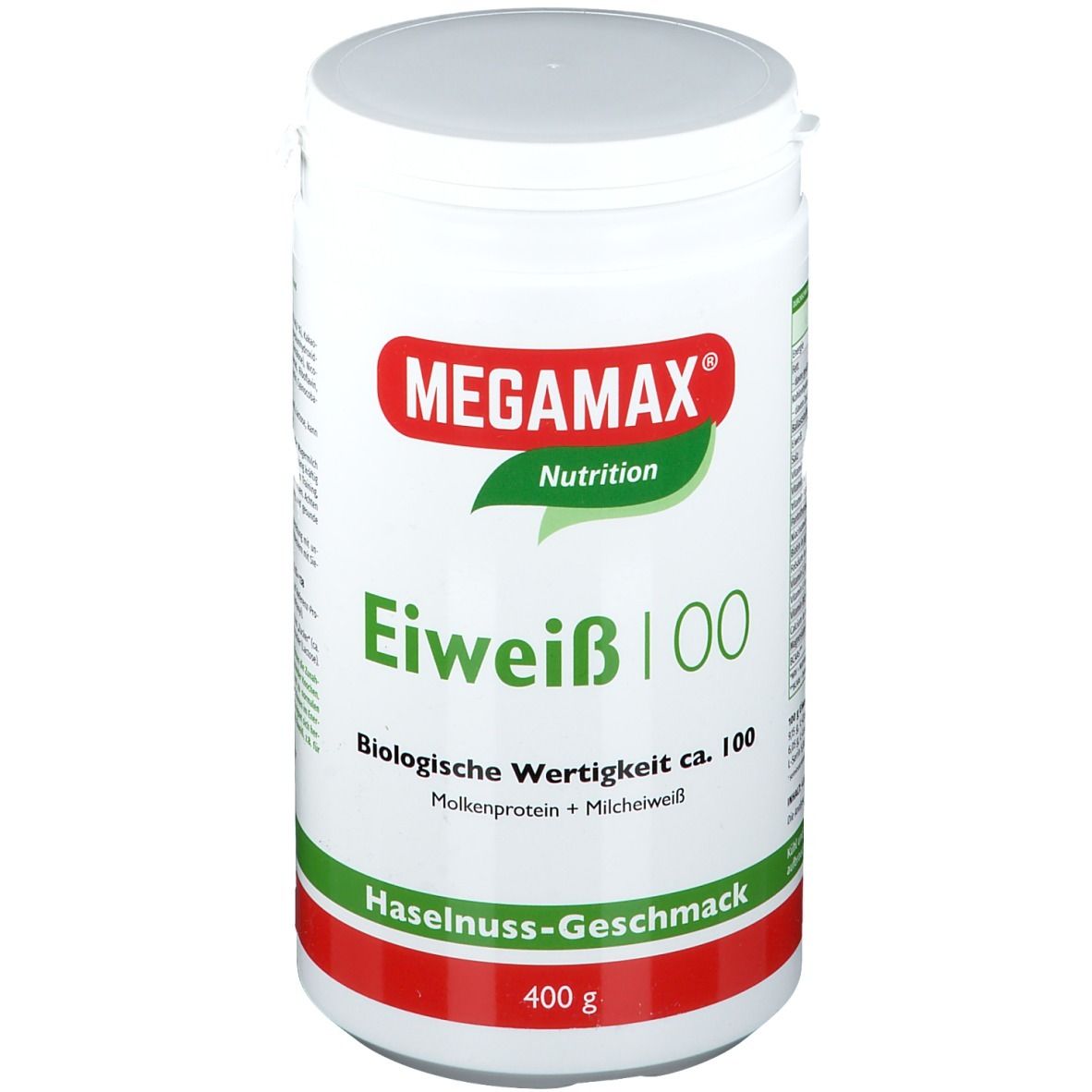 Eiweiss 100 Haselnuss Megamax Pulver