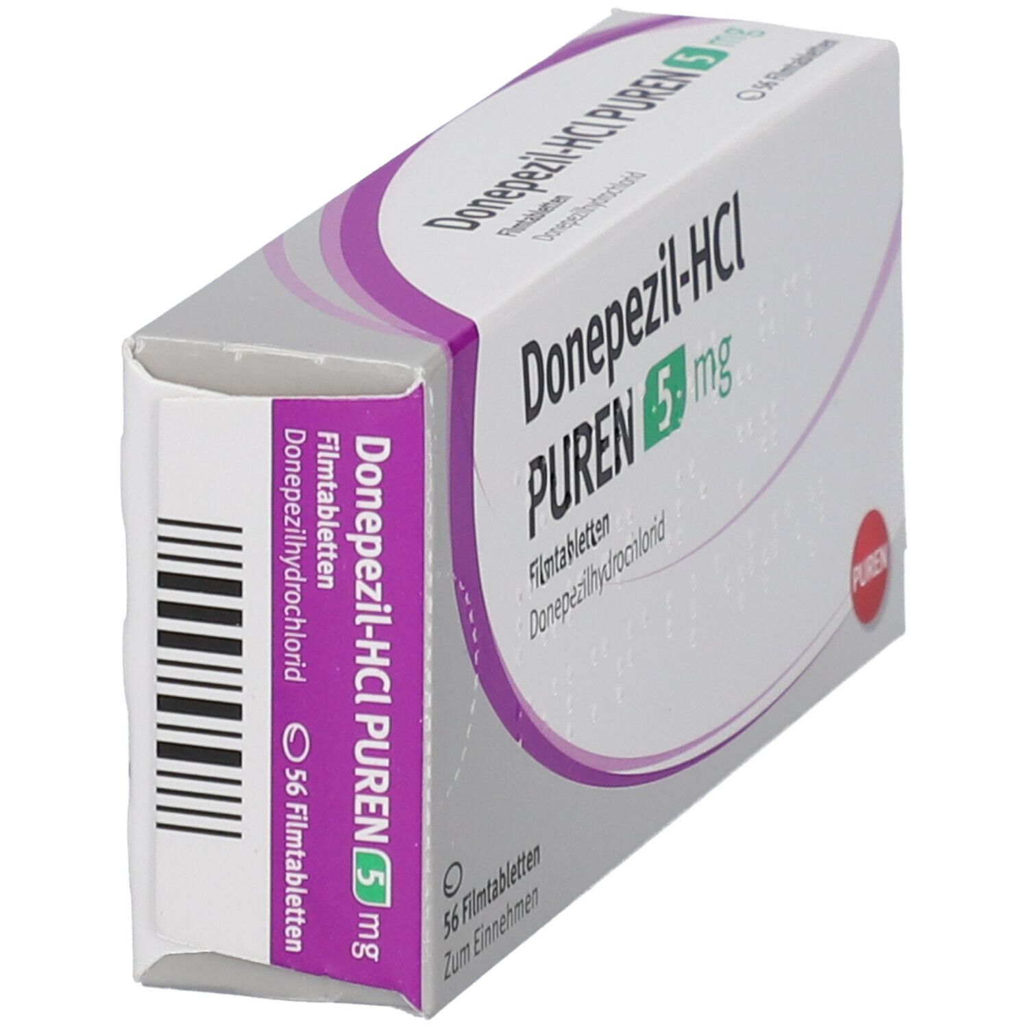 DONEPEZIL-HCl Puren 5 mg Filmtabletten 56 St