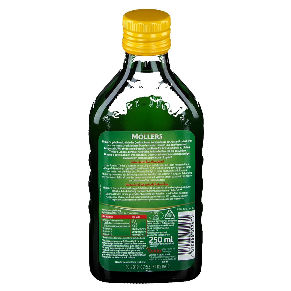 MÖLLER´S Omega-3 Zitronengeschmack