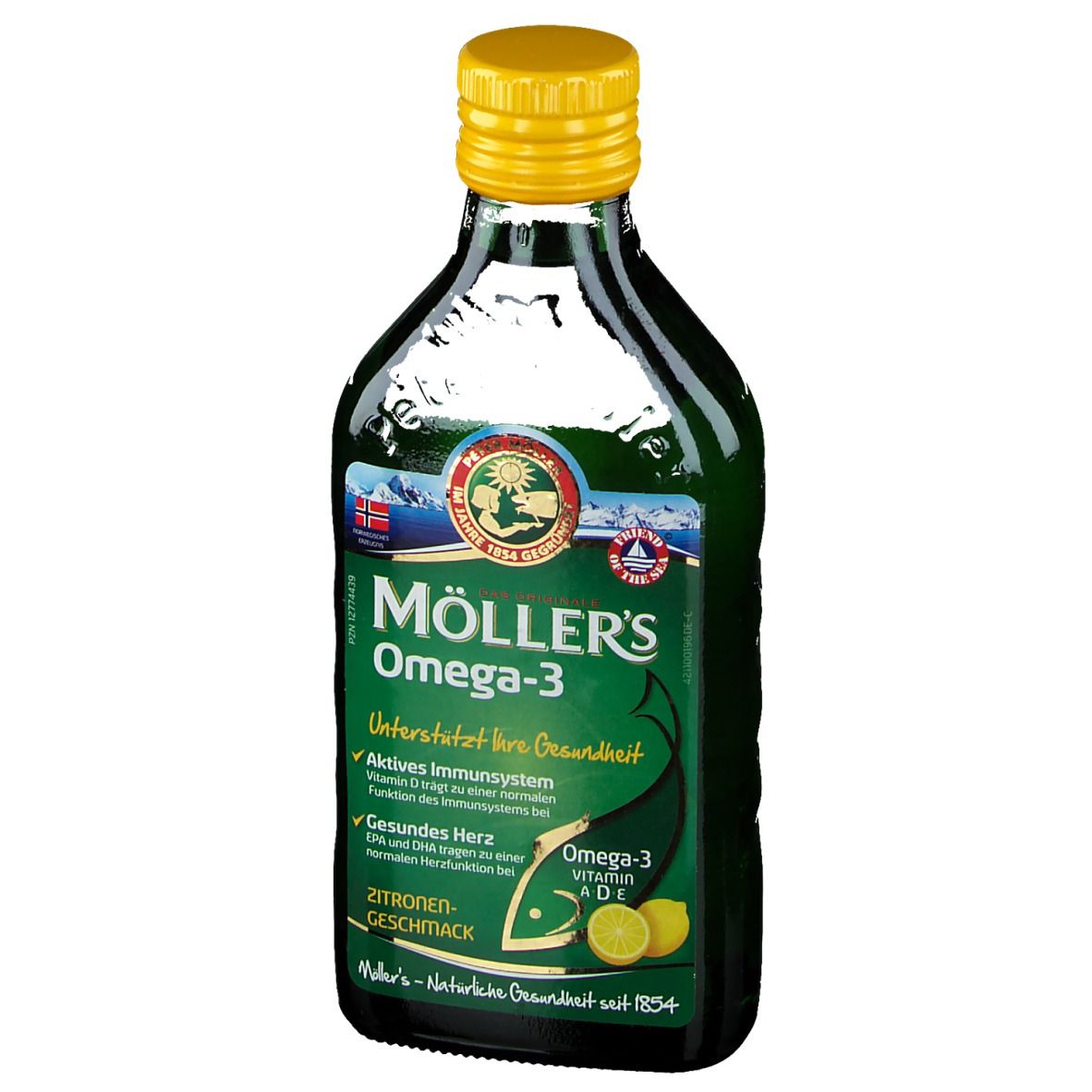 MÖLLER´S Omega-3 Zitronengeschmack
