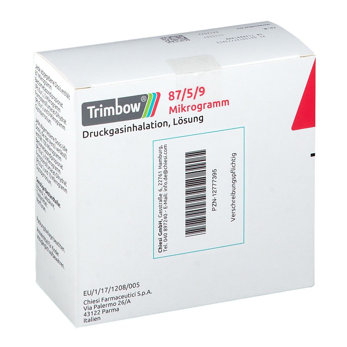 TRIMBOW® 87 µg/5 µg/9 µg