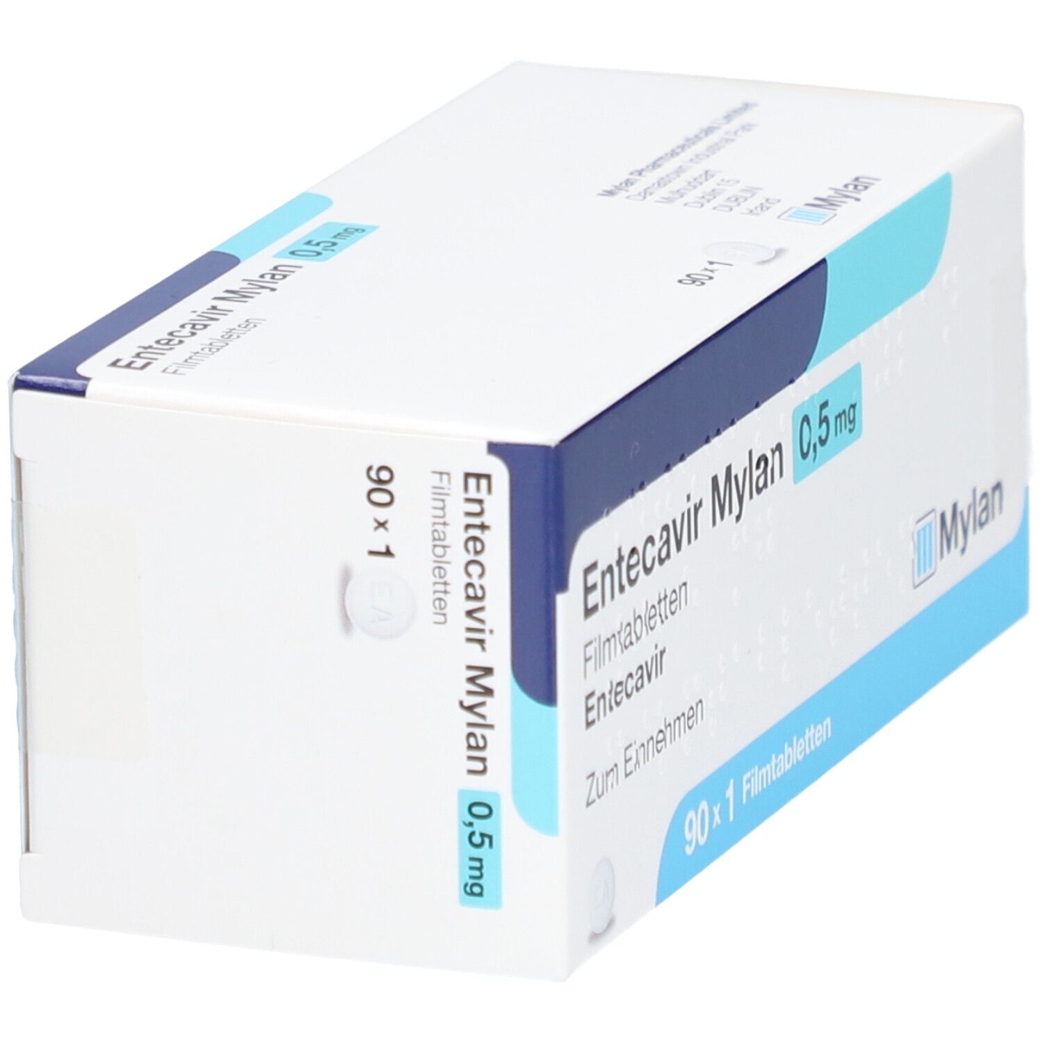 Entecavir Mylan 0,5 mg Filmtabletten 90 St