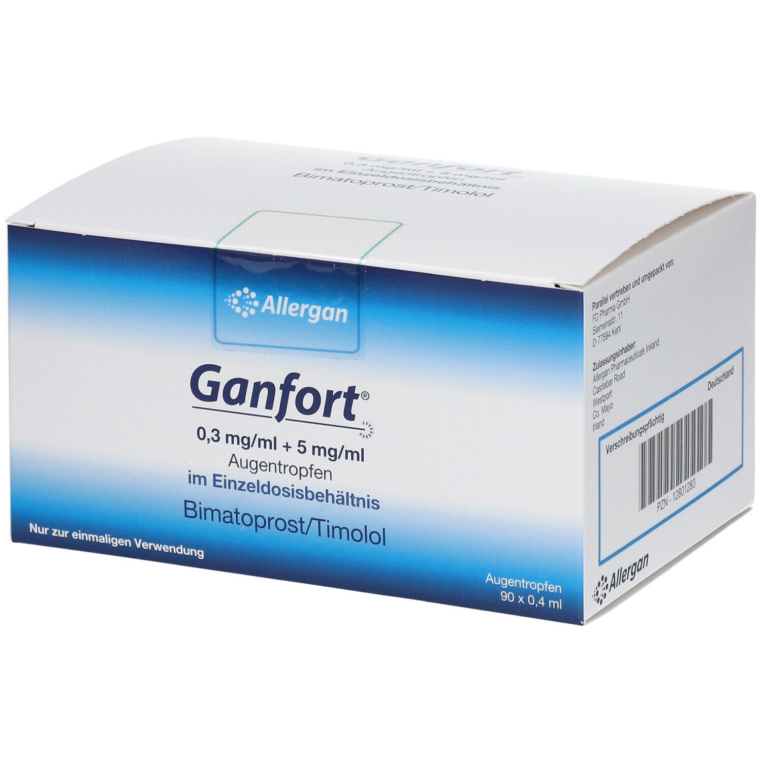 Ganfort 0,3 mg/ml + 5 mg/ml AT