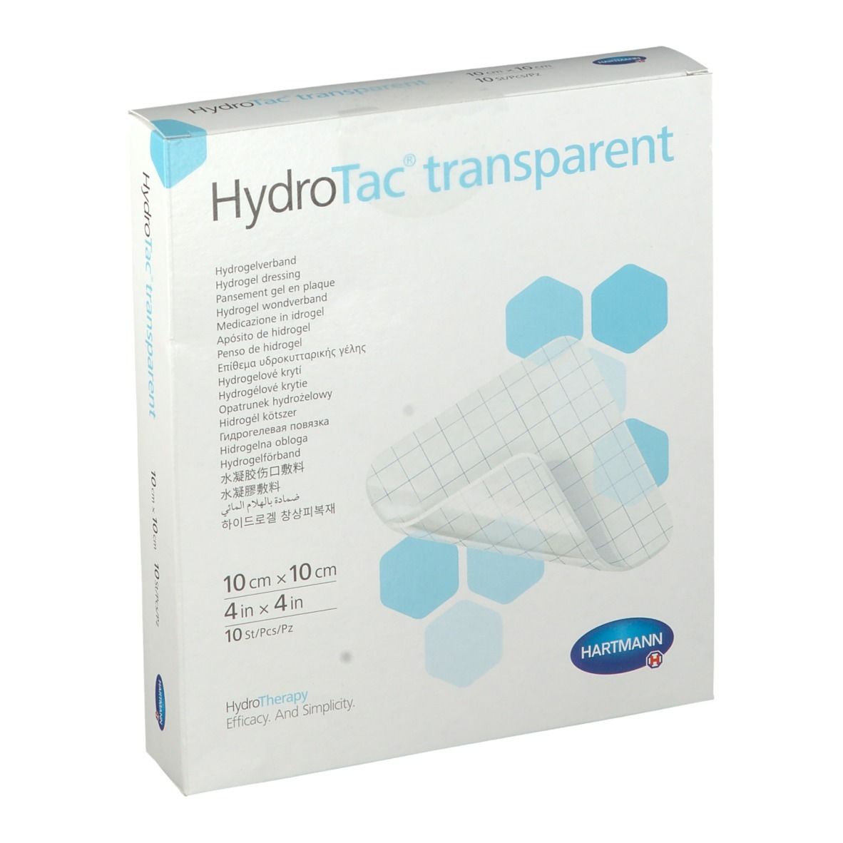 HydroTac® transparent 10 x 10 cm