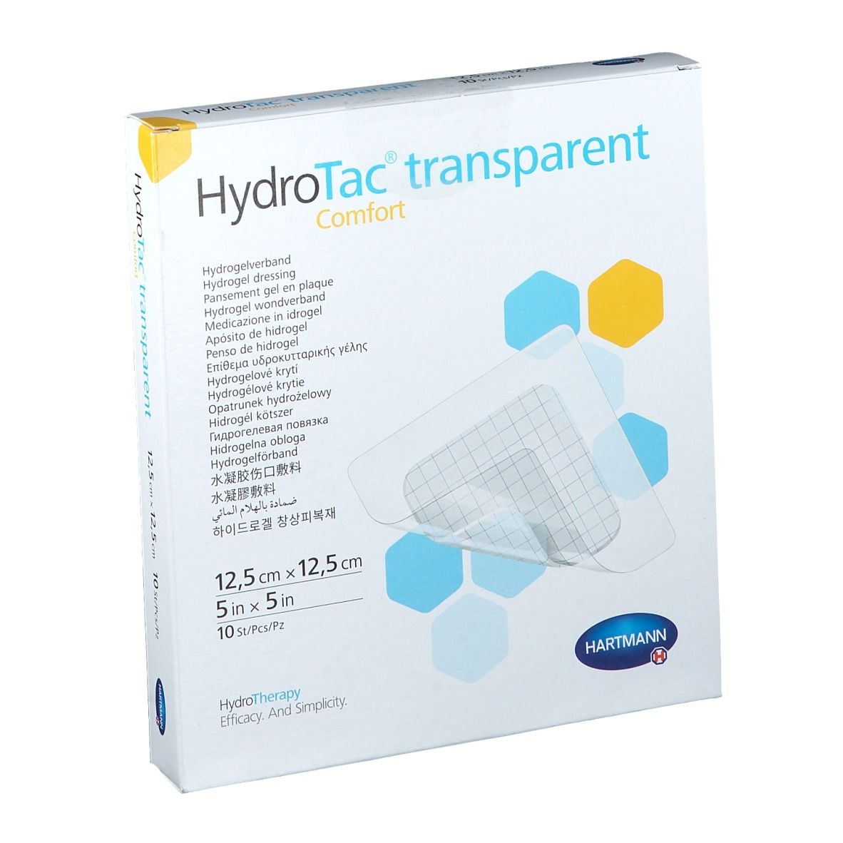 HydroTac® transparent comfort 12,5 x 12,5 cm