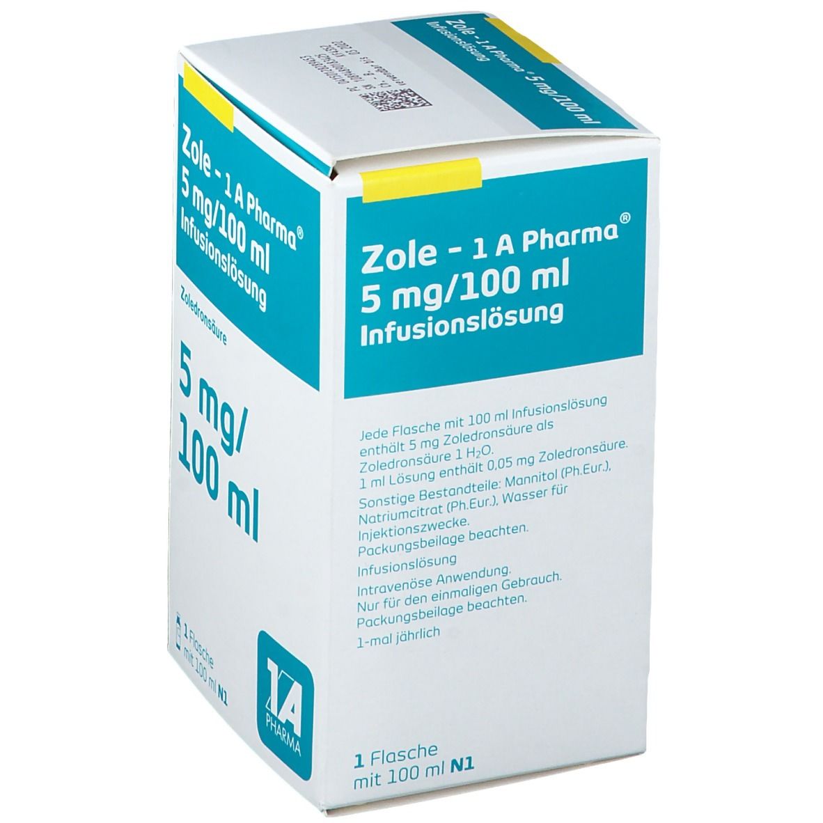 Zole-1A Pharma 5 mg/100 ml Infusionslösung 100