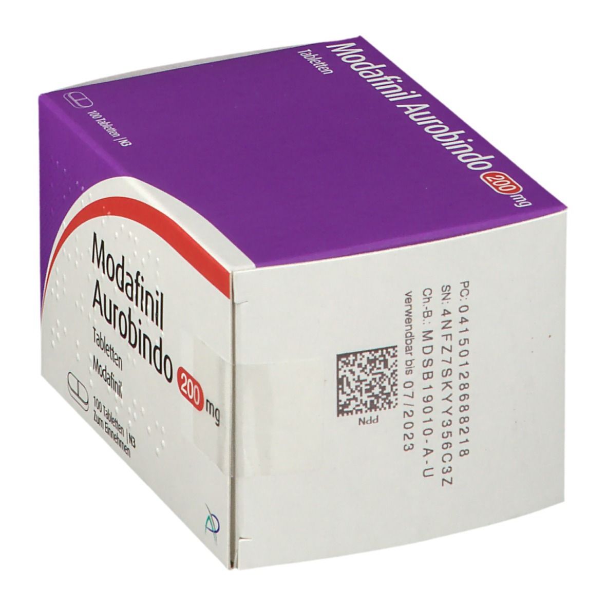 Modafinil Aurobindo 200 mg Tabletten 20 St