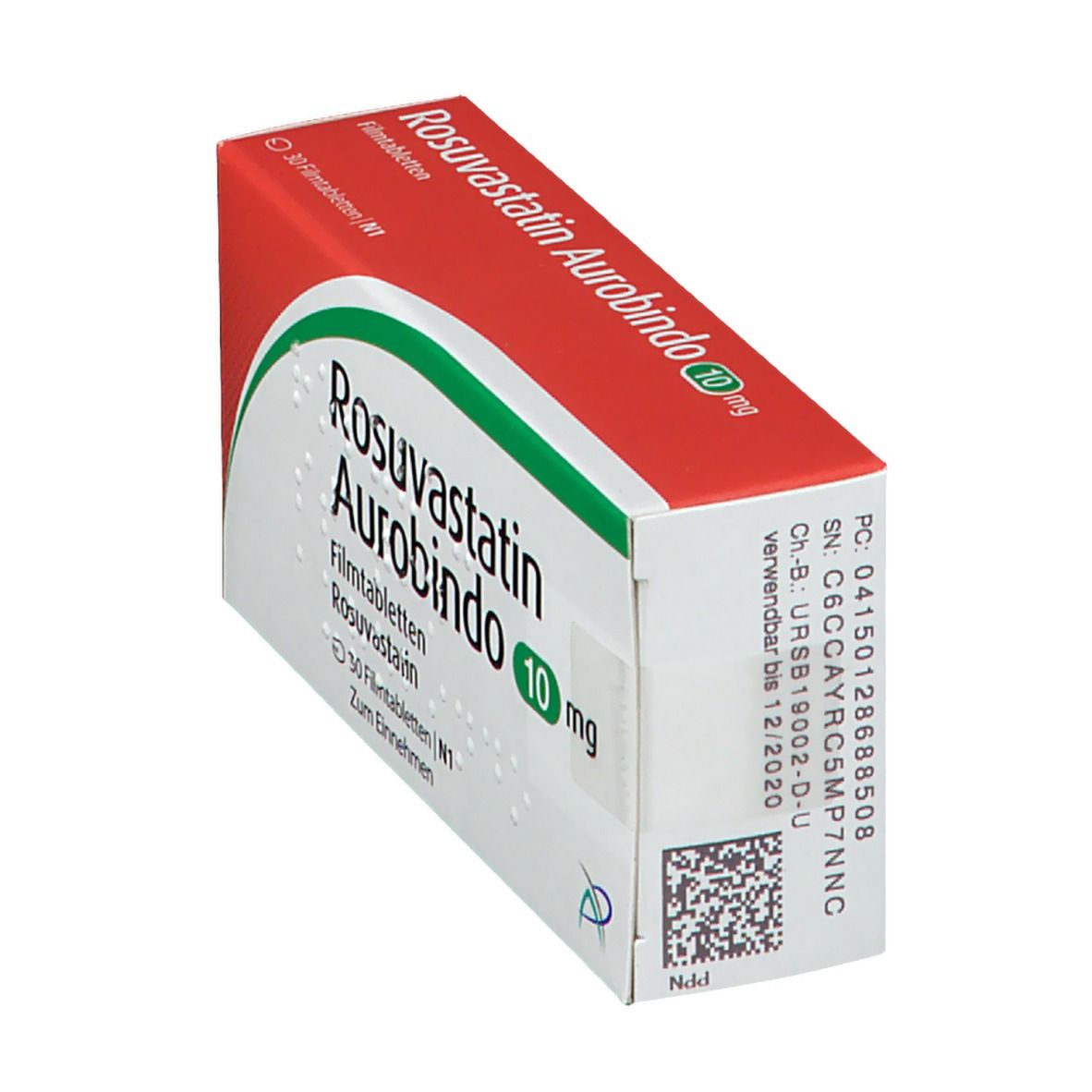 Rosuvastatin Aurobindo 10 mg Filmtabletten 30 St